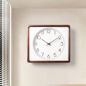 Wall Clocks Quartz Needle Funky Clock Bedroom Living Room Kidsroom Square Movement Reloj Mural Industrial Deco WW50WC