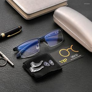 Солнцезащитные очки рамы TR90 Титановые сплавные очки для компьютерных очков Men Myopia Eye Glass Рецепт очков 2023 Корейские оптические очки
