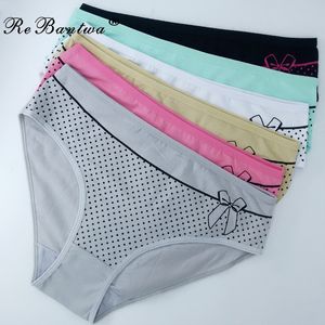 Women's Panties Wholesale Plus Size 3XL 4XL Mother's Underwear Cotton Mom Lace Panties Oversize Briefs Floral Knickers Big size Sexy Lingerie 230516