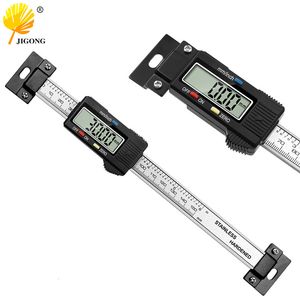 Vernier Calipersステンレス鋼水平垂直デジタルディスプレイルーラーLCDディスプレイレベルキャリパー0-15cm 230516