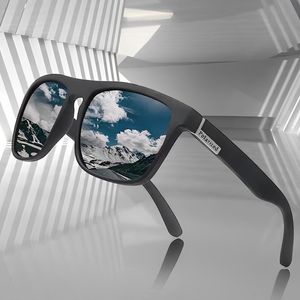 Okulary na zewnątrz moda spolaryzowana kolorowe okulary przeciwsłoneczne Mężczyźni Nocne widzenie samochod