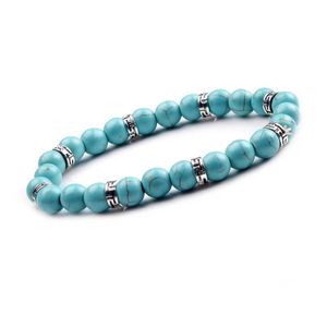 Beaded 8Mm Natural Stone Volcanic Rock Yoga Bracelet Can Promote The New Generation To Ensure Health Of Human Body Drop Delivery Jew Dh4N3