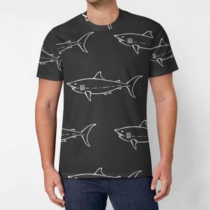 Herr t-skjortor runda krage t-shirts kort ärm killen gåvor besättning nacke tryckt sommar gata casual snygg daglig mode vid havet