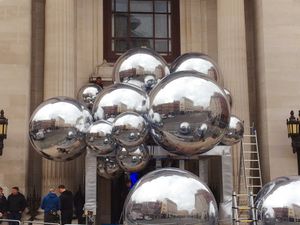 Outdoor / Indoor Party Event Dekoration Gold Mirror Sphere Buntes Spiegel Ballon PVC aufblasbare Spiegelball zu verkaufen