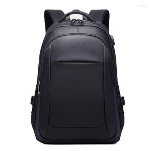 Rucksack NANCY TINO 15,6 Zoll Computertasche Herren Schule Geschäftsreisen Wasserdicht mit USB-Aufladung 900D Oxford-Stoff