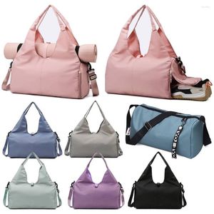 Bolsas ao ar livre ioga esportes femininos acessórios de natação feminino treinamento fitness shoe shoe bolso de bolso de bagagem de bagagem de bagagem