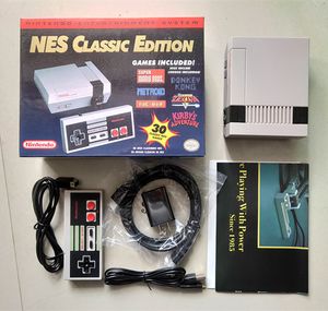 Super SNES Nintendo NES Retro Classic Handheld Video Player Player TV Mini Game Console 30 21 jogos salvar jogo com gamepad duplo