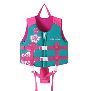 Life Vest Buoy AO 39 Ålder Kid Training Life Jacket Child Neoprene Buoyancy Kid Vest Swimming Beach Boating Surfing Water Sports 230515