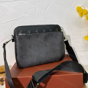 Bolsas de grife masculinas femininas bolsas de corpo cruzado fashion bolsa de ombro luxuosa com carteiras conjuntos 3 em 1 bolsas mensageiro