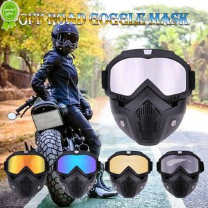 Novos óculos de motocicletas Off-road capacete óculos de óculos de ventos de óculos de óculos de óculos de óculos de óculos de esqui para capacete de protetor de esqui de esqui