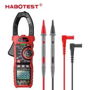 Clamp Meters Habotest HT208D Digital Clamp Meter 1000A 1000V Multimeter AC DC True RMS Amperimetrica Capacitance Digital Clamp Tester 230516