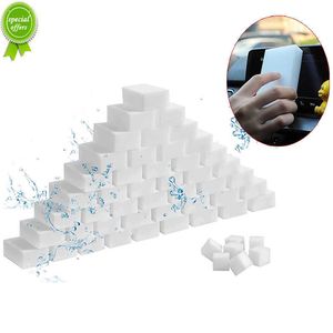 New White Sponge Eraser Car Wash Melamine Sponge Cleaner Multi-Functional Car Kitchen Bathroom Cleaning Tools 100*60*20mm