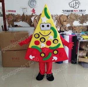 Halloween Pizza Mascot Costumes Christmas Party Dress Cartoon Character Carnival Advertising Birthday Party Dress Up Costume Unisex