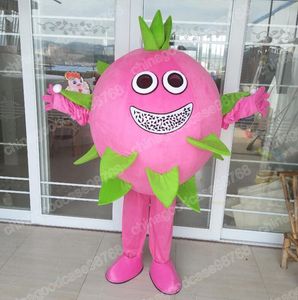 Performance Pitaya Mascot Costume de alta qualidade Festival Dress Halloween natal unissex Outdoor Publision Boy Suit