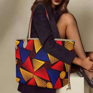 Borse da sera Borsa Tribe stile moda Elegante borsa a tracolla grande stampata geometrica Immagine personalizzata Borsa multifunzionale per le donne