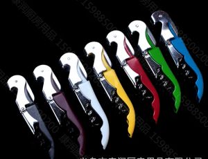 Top Quality Customize Logo Pocket Bar tool Metal Cork Screw Corkscrew Multi-Function Red Wine bottle Opener