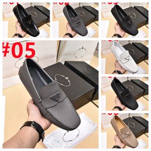 7 Style Loafers thick-soled leather autumn and winter women's small leather shoes high-quality casual triangle logo women shoes Ladies Luxury shoesSize 38-46