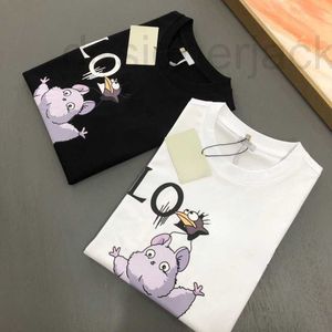 Men's T-Shirts Designer 100% cotton short sleeve t shirt men women summer sweat fashion cartoon print pattern tee plus size pullover top 7G3O