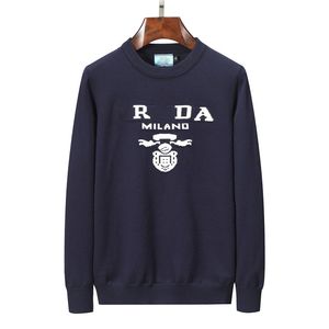 Designer PRA Pullover Plüsch und verdickte Strickjacke Luxus-Männer und Frauen Hochkragenverlauf Jacquard Letters Herren Mode Paris T Street Langarmes M-3xl 41