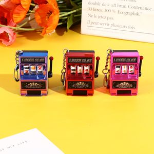 1 st Lucky Jackpot Mini Fruit slot Machine Fun Birthday Keychain Gift Kids Education Toy Coin Operated Gambling Machine