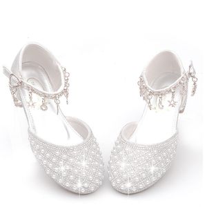 スニーカーsepatu hak tinggi untuk anak perempuan putri pesta kristal remaja mutiara sandal kulitフォーマルペルニカハン230516