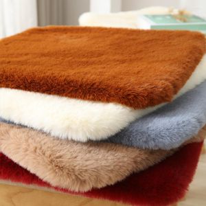 Pillow Winter Thickened Fleece Chair Office Household S Universal Non-Slip Student Classroom