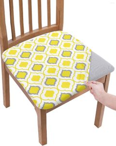 Chair Covers Yellow Grey White Moroccan Elasticity Cover Office Computer Seat Protector Case Home Kitchen Dining Room Slipcovers