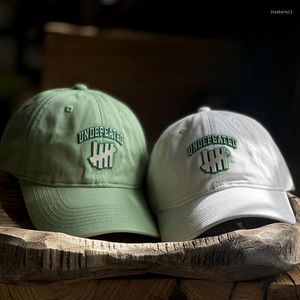 Ball Caps Undefeated Sport Baseball Cap Summer Fashion Letters Logo Adjustable Men Women Cotton Simple Casual Hip Hop Hat