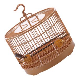 Bird Cages Chinese Bird Cage Hanging Parrot Cage Bird Flight Cage Bird House Small Animals Cage Toy Hanging Bird House 230516