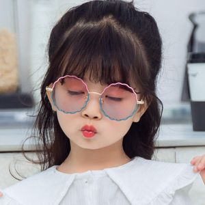 Sunglasses Lace Fashion Street Po Round Frame B125 Men's And Women's Baby Decorative Wholesale