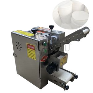 220V Elektrikli Dumpling Cilt Makinesi Dilimer Wonton Rolling Pressing Gıda İşleme Maker Square Wonton Sarma Yapımı