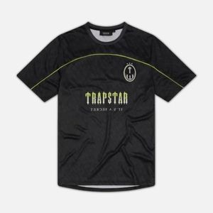 Sportswear Mens T-shirts Trapstar Mesh Football Jersey Men T-shirt