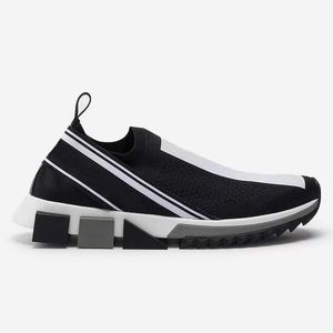 OG Shoe Designer Sorrento Shoes Men Fabric Stretch Jersey Slip-on Sneaker Ladies Rubber Micro Sole Breathable Casual Shoe Sneakers NO442 dg dolcly and gabbanaly