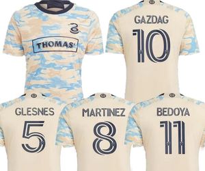 23-24 Philadelphia Union Maßgeschneiderte thailändische Qualitäts-Sporttrikots, Online-Sportbekleidung, Fußballbekleidung 10 MONTEIRO 11 BEDOYA 2 AARONSON 23 PRZYBYLKO Kingcaps