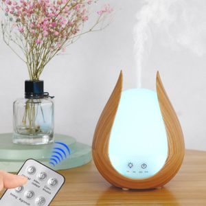 Umidificatori diffusore di olio essenziale aromaterapia per camera 200 ml aroma home umidificatore d'aria con nevicello di fogger con luce2022 più recente