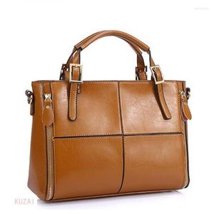 Evening Bags Fashion Patchwork Handbags Designer Cattle Split Leather Women Handbag Brand High Quality Ladies Shoulder Bag