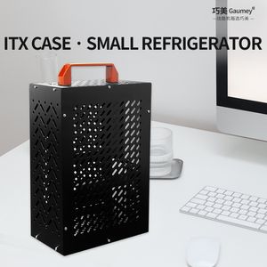 Computer chassis desktop mini sfx power supply host case portable vertical itx chassis diy shell Small refrigerator itx small chassis