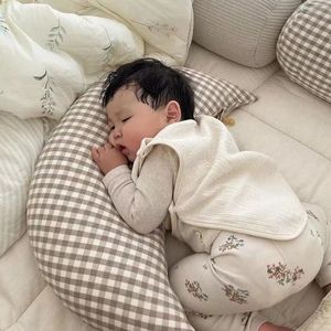 枕のINS BABY MOON SOTHINGOTHING PILLOW PLAID SUPER SOFT CHILDLE'S SLOIENG BREWREEDING CUSHION BORN BEDDING DECORATION 60cm 230516