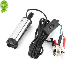 Nowa pompa oleju elektrycznego oleju elektrycznego oleju elektrycznego 12 V 38 mm do pompowania oleju oleju zanurzka zanurzka aluminiowa powłoka 30 l/min pompa transferowa paliwa