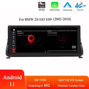 Android 11 SN 662 CAR DVDマルチメディアプレーヤー用BMW Z4 E85 E89 Auto Radio GPS Navigation IPS Screen CarPlay Headunit