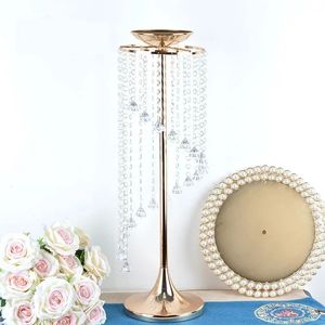 Arm Gold Tall Candelabra Wedding Table Centerpiece Decoration Metal Pillar Candle Holder Candelabra Centerpiece Wedding