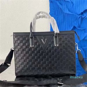 2023-LUXURYS DESIGNERS Väskor Portfölj Män Business Package HOTS SALE LAPTOP Väska Läder Handväska Messenger High Capacity Crossbody Väskor Handväskor mångsidiga