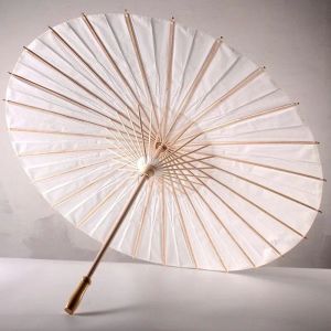신부 웨딩 파라솔 백서 우산 뷰티 아이템 중국 미니 공예 우산 직경 60pcs
