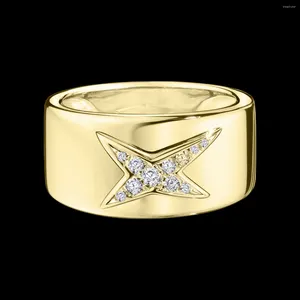 Cluster Ringe Mauboussin Ring Luxus Französisch Schmuck Sternform Hohe Qualität 1:1 Logo Mode Damen Hochzeit Fabrik Promotion