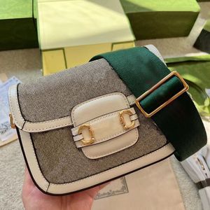 Designer Shoulder Crossbody Bags Women High Quality Classic 1955 Saddle Bag Black Denim Luxury Fashion Handbags with Letters