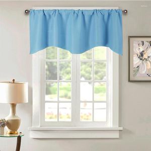 Curtain Kitchen Curtains High Precision For Living Room Blackout Roman Solid Color Drapery