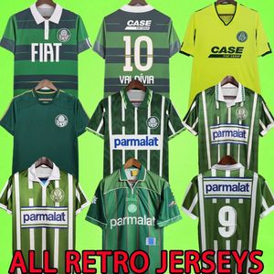 Palmeiras 2014 Soccer Jerseys Retro 1992 1993 1994 1995 1996 1999 2000 2010 2011 Junior Valdivia Vintage Camiseta de Futbol Camisa de futebol Chandal Futbol Sweatshirt