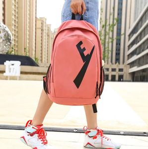 Pembe kadın tasarımcı sırt çantaları omuz tote çantaları büyük kapasiteli moda okulu kitap çantası çanta alışveriş çantası seyahat çantaları