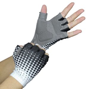 スポーツグローブ男性女性ドットサイクリンググローブスポーツエアロバイクグローブluvas guantes ciclismo p230516