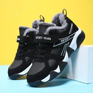 Sneakers dla dzieci buty zimowe dla dzieci buty śniegu sportowe buty dla dzieci dla chłopców trampki moda swobodna skóra wodoodporna butów dziewcząt 230516